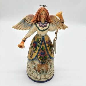 Jim Shore Heartwood Creek Angel Proclaimer Of Heaven's Glory Figurine 2003